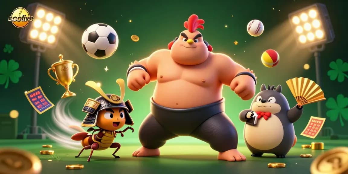 Socolive offers thrilling sports betting with dynamic action from charismatic characters.