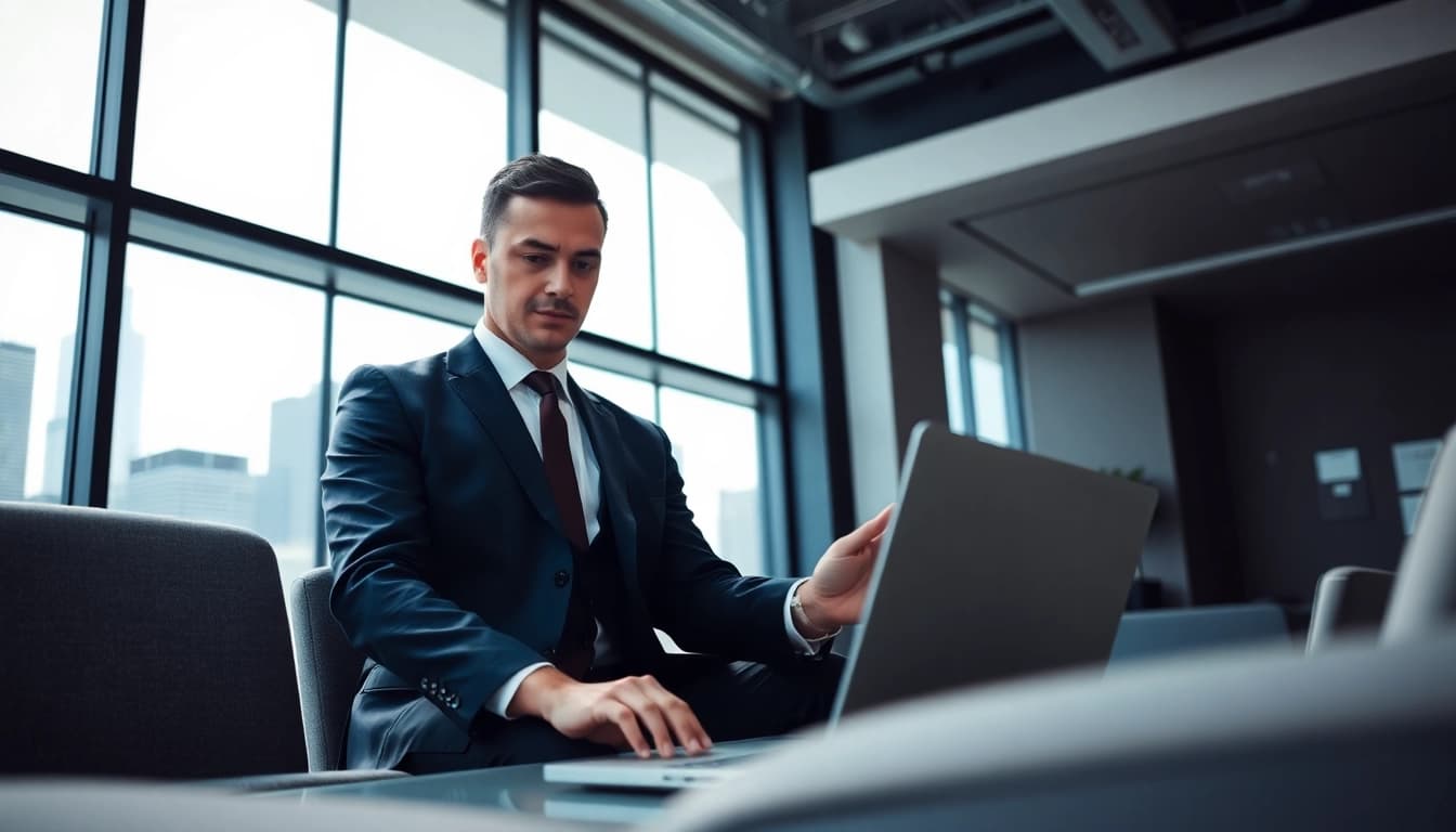 Headhunter Schweiz bietet professionelle Beratung in einem modernen Büro