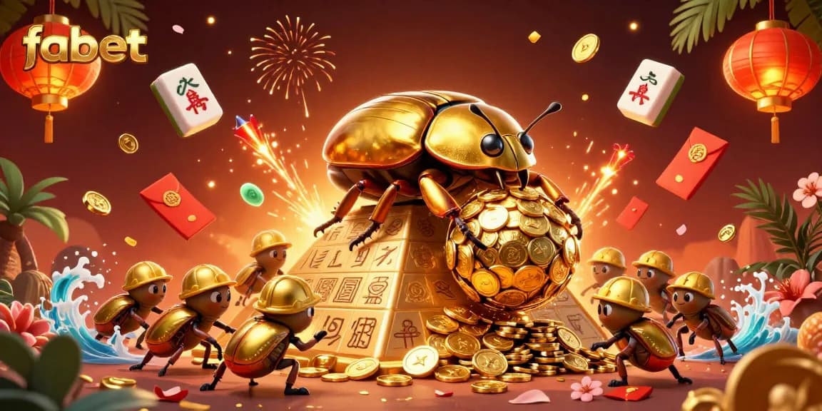 Engage in thrilling gameplay at fabet with vibrant casino-themed animation and rich visual details.