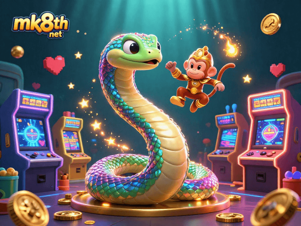 Experience the excitement of mk8th net with colorful gaming elements and vibrant casino visuals.