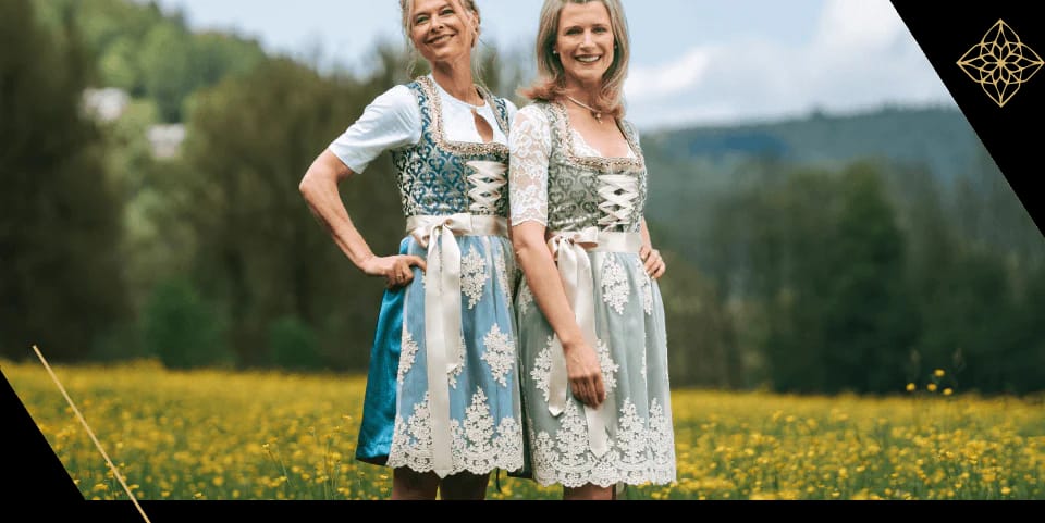 Wie bindet man die Dirndl Schleife richtig?