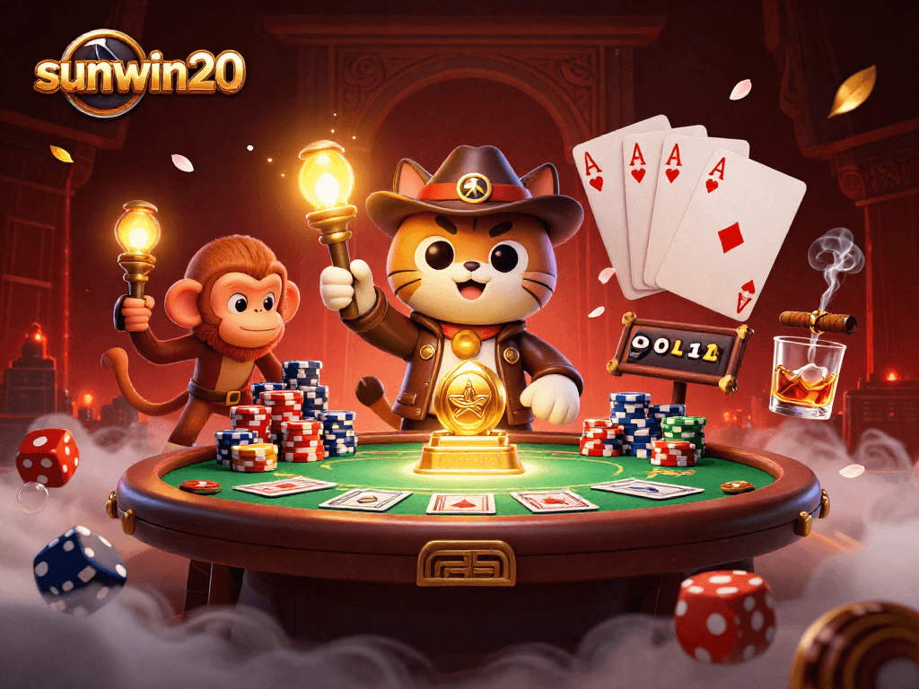 Experience fortune at sunwin20 with a thrilling cat explorer uncovering lost casino treasures.