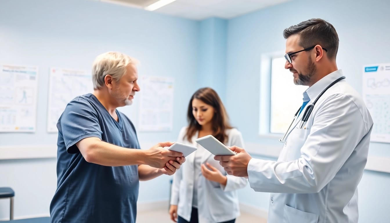 Therapeutische Behandlung mit deus medical in einer modernen Klinik für optimale Patientenversorgung.