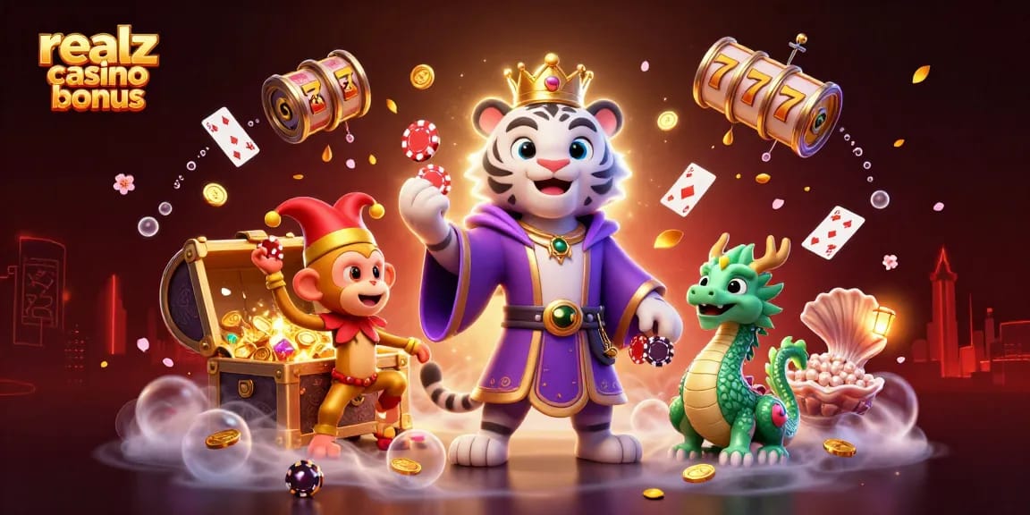 Realz Casino Bonus: Spielen Sie in der Welt des Glücksspiels mit aufregenden Casino-Spielen und Bonusangeboten.