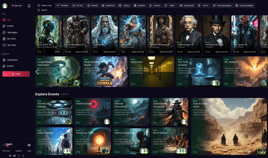 Explore the Future of Social Networking with FancyMe’s AI Roleplay Platform