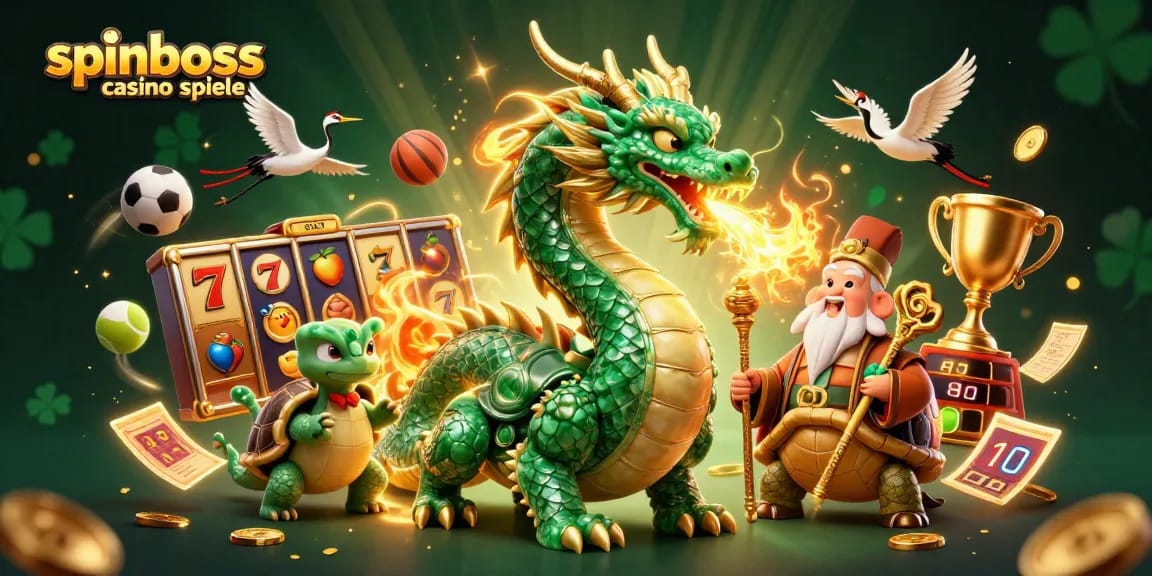 Spielen Sie SpinBoss Casino Spiele mit einer Vielzahl von Spielautomaten und Casino-Elementen.