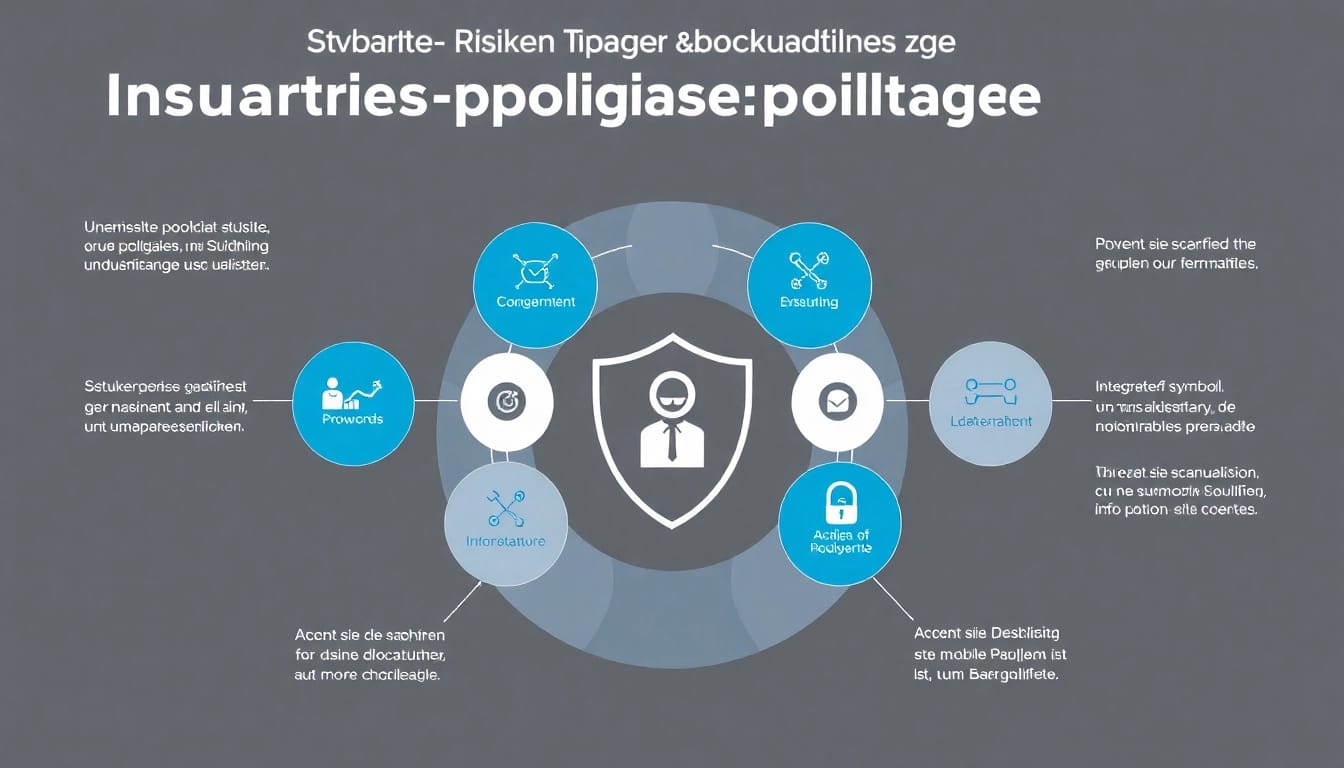 Grafik, die die Gefahren der Industriespionage in Stuttgart darstellt, mit Fokus auf Unternehmenssicherheit und Schutzmaßnahmen