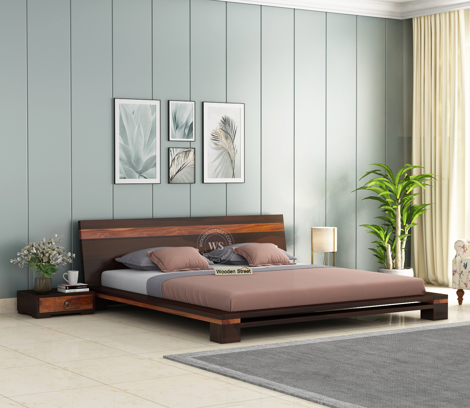 Praktische Lösung für kleine Räume: Hausbett 120x200 mit Schubkästen