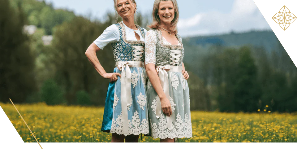Wie bindet man die Dirndl Schleife richtig?