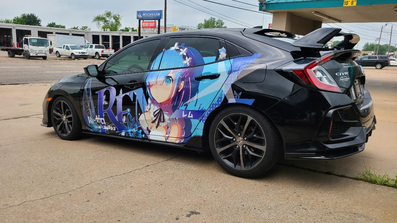 JDM Sticker und Anime-Designs: Verleihen Sie Ihrem Auto den ultimativen Itasha-Look