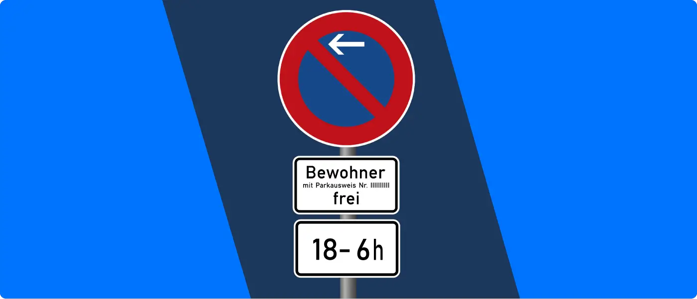 Verkehrssicherung mit Halteverbot Hier: Ihre Sicherheit