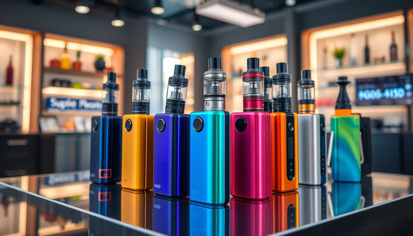 Verkaufsberatung für hqd vape in einem modernen, stilvollen Vapeshop.