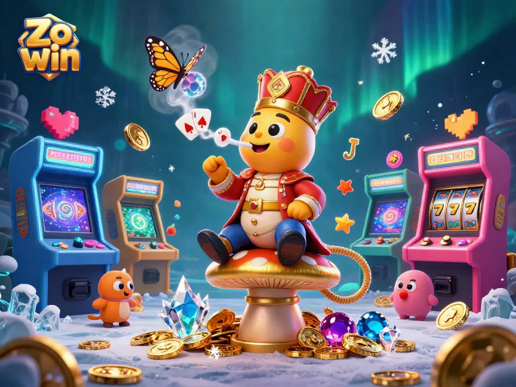 Experience thrilling gaming at Zo win with vibrant characters and dynamic casino elements.