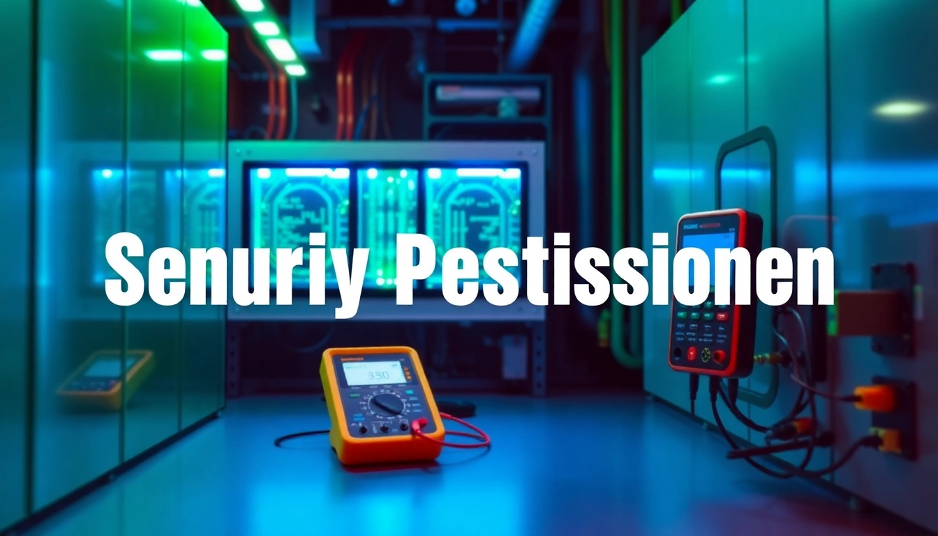 Techniker führt eine DGUV V3 Prüfung an elektrischen Geräten durch, um ihre Sicherheit zu gewährleisten und Gefahren am Arbeitsplatz zu minimieren.