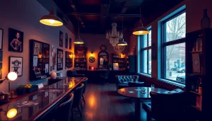 Ein Kunstwerk im Tattoo Studio München, das verschiedene tattoostile kombiniert und Kreativität in einem modernen Raum vermittelt.