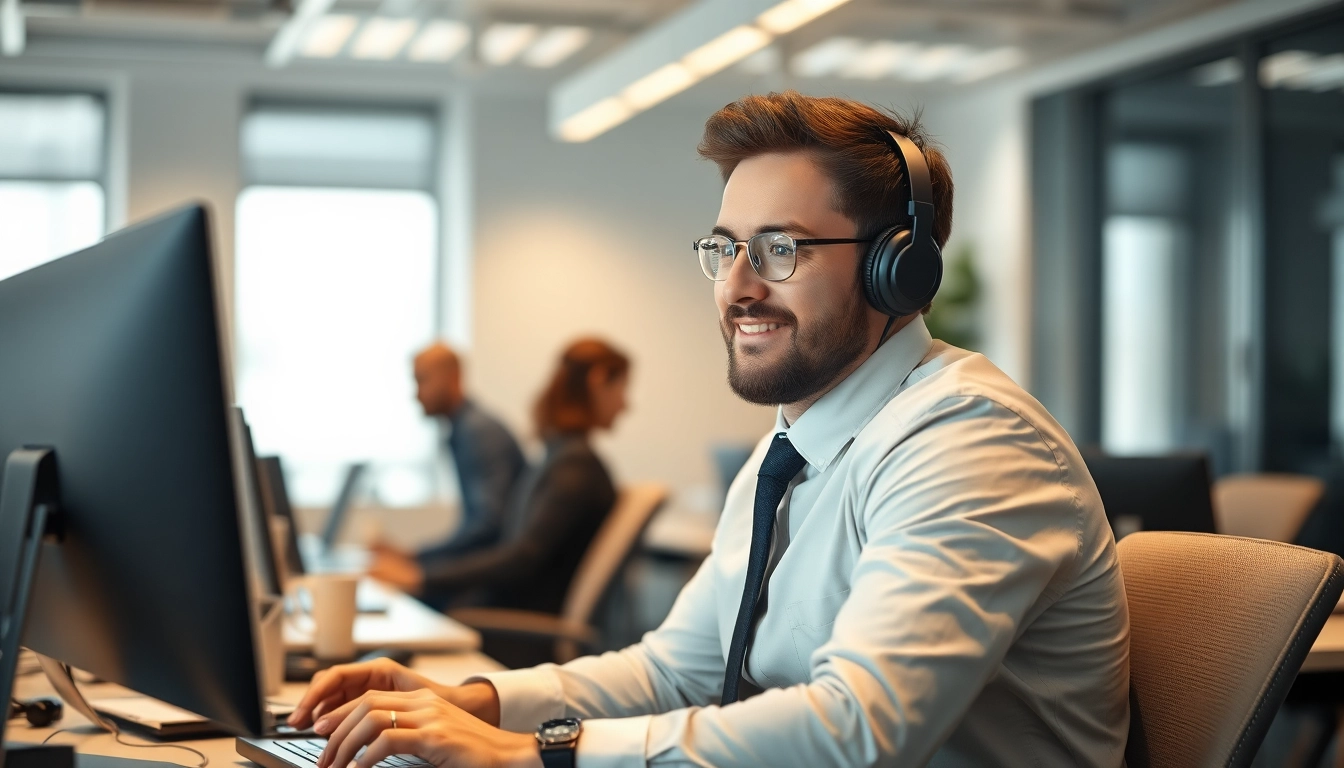 Headhunter analysiert Lebensläufe und identifiziert Talente in einem modernen Büro.