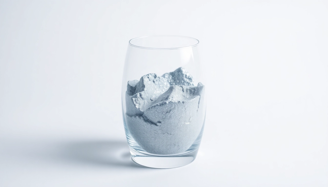 Verwenden Sie Kolloidales Silber aus einer eleganten Glasflasche zur Unterstützung Ihrer Gesundheit.