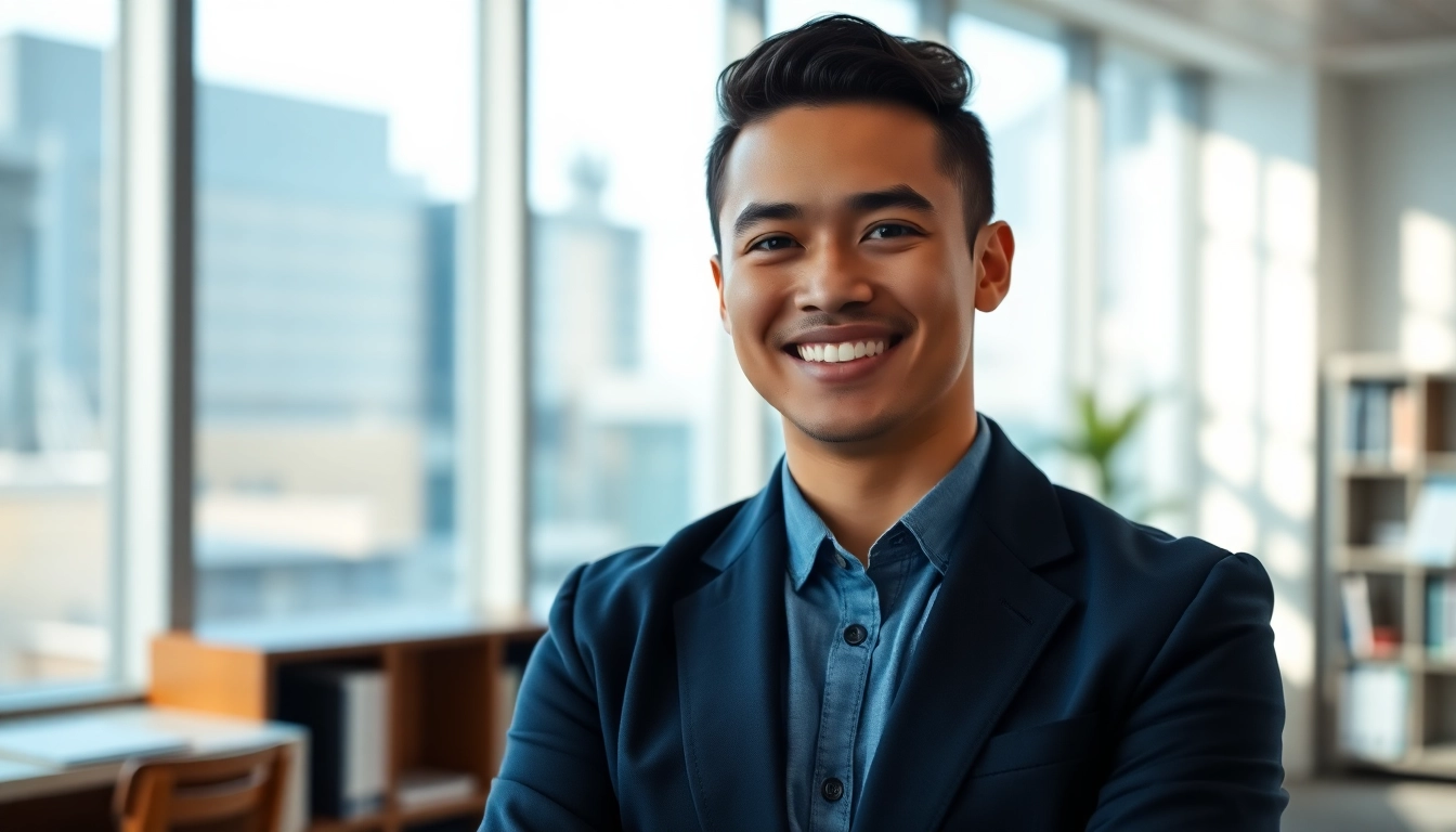 Generate professional headshots using the best AI headshot generator with natural lighting and a stylish background.