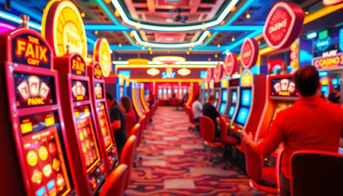 Experience thrilling online casino free play no deposit with vibrant games and exciting atmosphere.