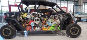 Nightmare Before Christmas Motorcycle Wrap Custom Design (2)