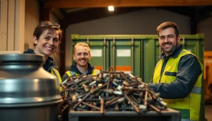 Schrottabholung Wuppertal, freundliche Mitarbeiter holen kostenlos Ihren Schrott ab.
