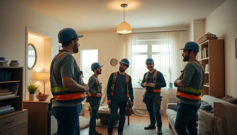 Effiziente Entrümpelung Wien in Aktion, das Team sorgt für schnelle und besenreine Räumung.