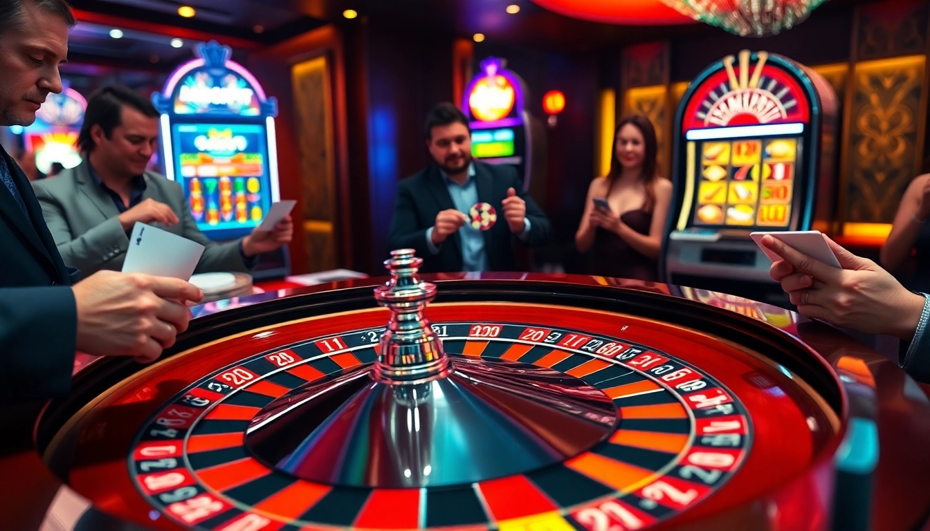 Experience the thrill of gambling at https://tha-bet.pro/ with vibrant roulette tables and eager players.