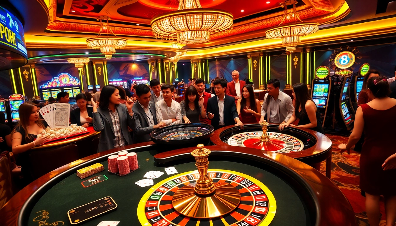 Hòa mình vào cảm giác hồi hộp của cá cược tại https://luck8.net với các trò casino sống động.