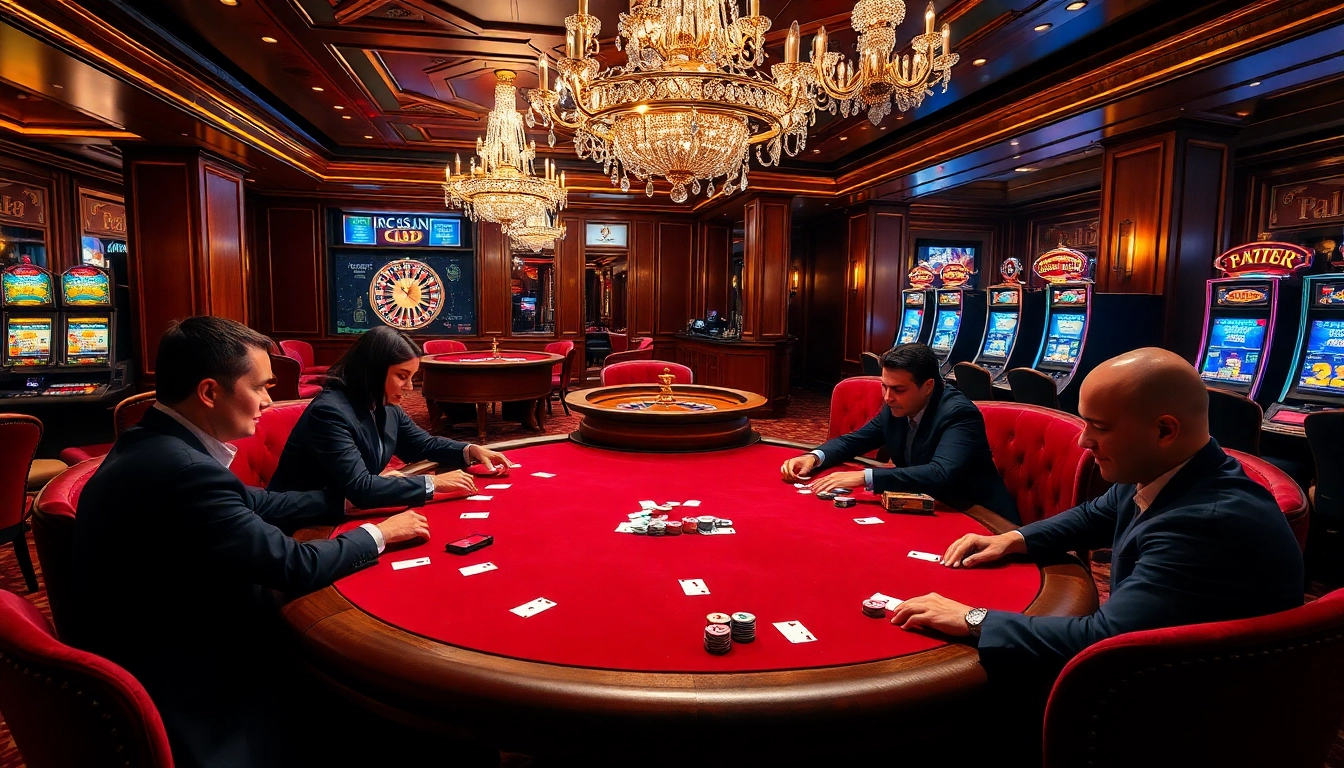 Experience the excitement of new 88 at a luxury poker table surrounded by eager players.