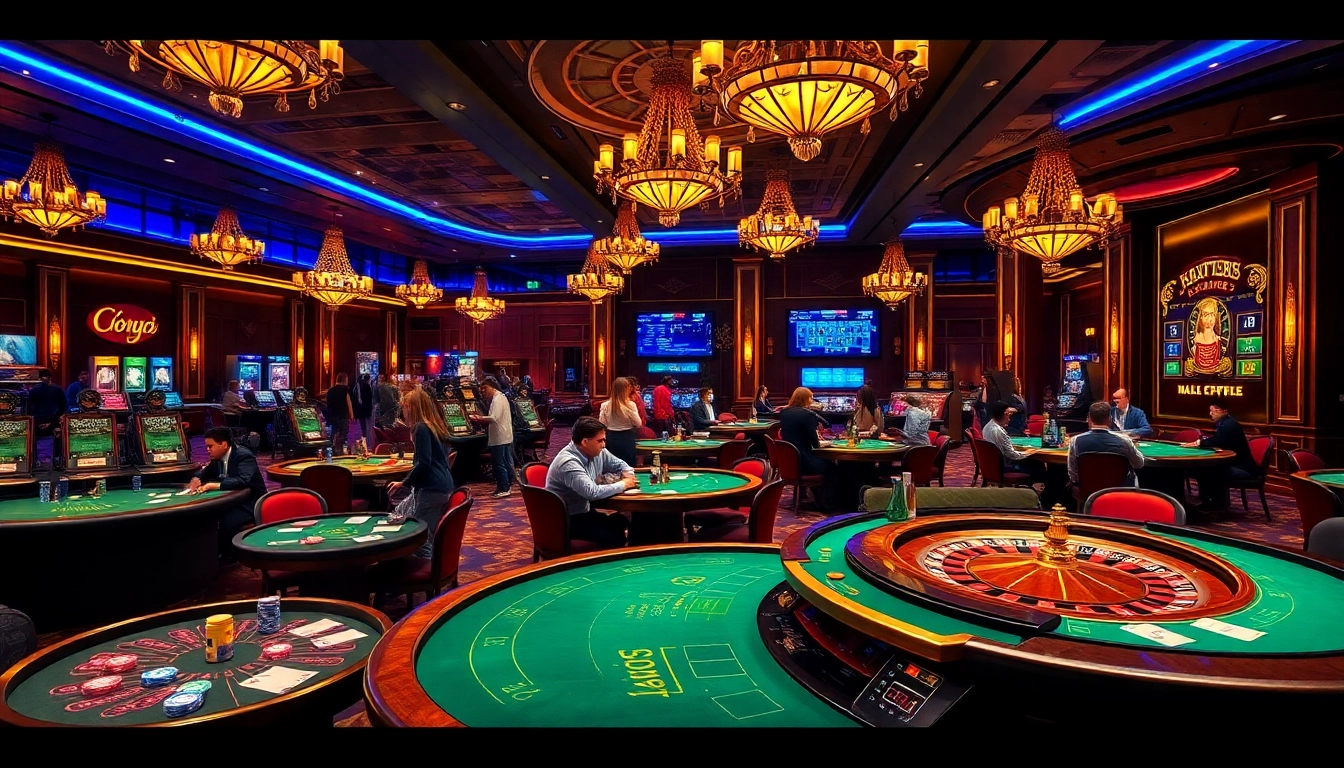 Nohu captures the excitement of high-stakes gambling with vibrant casino tables and luxurious atmosphere.
